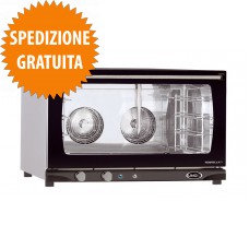 Forno Elettrico a Convezione e Umidificazione Manuale 4 Teglie 60x40